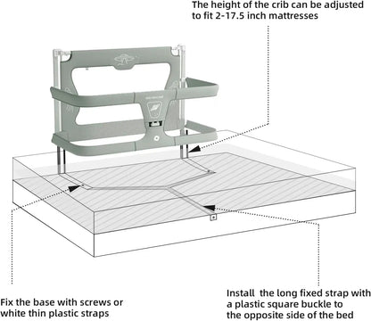 Baby Bed Guardrail