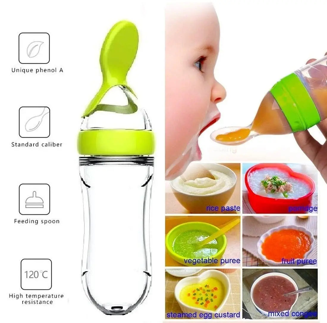 Baby Food Dispensing Spoon Feeder