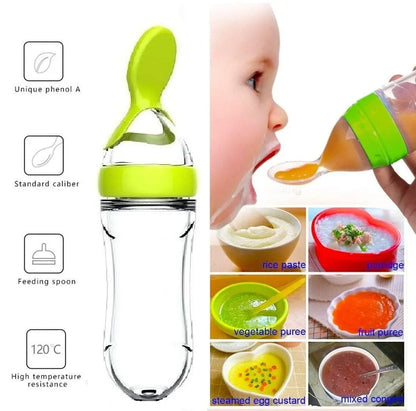 Baby Food Dispensing Spoon Feeder